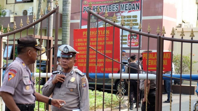 Ledakan di Polrestabes Medan, Tubuh Terduga Bom Bunuh Diri Hancur