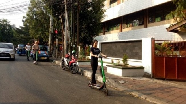 Grabwheels Dilarang Lewat Jalan Raya di Jakarta