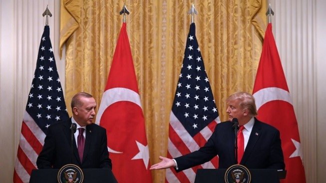 Gelar Pertemuan, Erdogan - Trump Bahas Pembelian Sistem Pertahanan Rusia