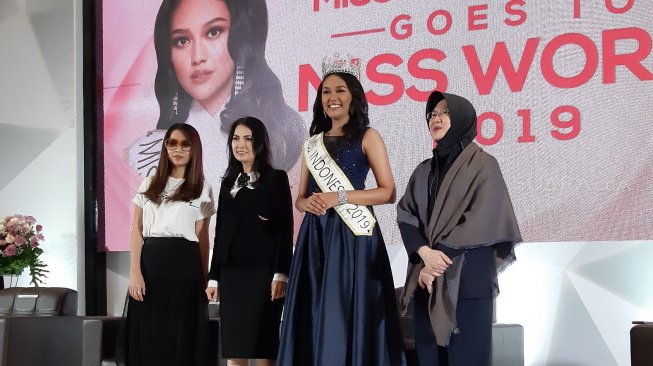 Dikirim ke Miss World 2019, Princess Megonondo Siap Lahir Batin