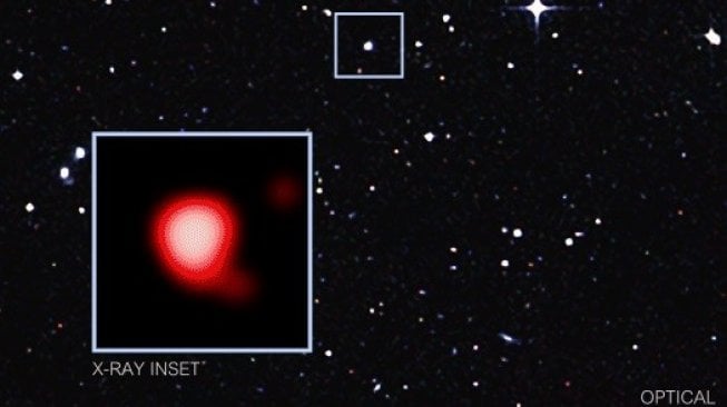 Galaksi GSN 069. [Chandra] 