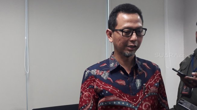 Muhammad Effendi, Direktur Operasi dan Pemeliharaan PT MRT Jakarta [Suara.com/Ummi Hadyah Saleh].