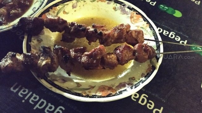 Sate Klathak Pak Pong. (Suara.com/Dany Garjito)