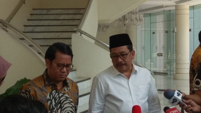 Wakil Menteri Agama Zainut Tauhid. (Suara.com/Ria Rizki).