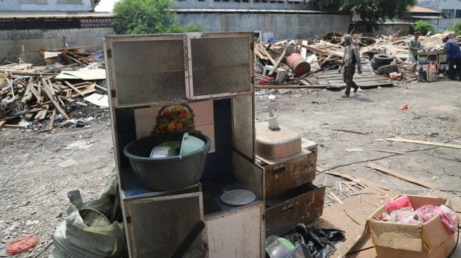 Suasana di kawasan Sunter, Jakarta, Senin (18/11). [Suara.com/Arya Manggala]