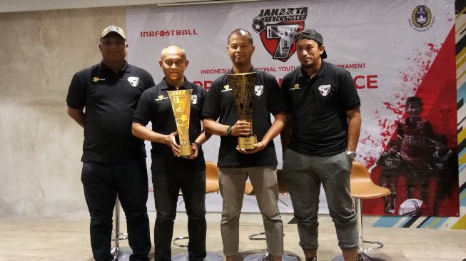 36 Tim Ikuti Turnamen Sepak Bola Internasional Usia Muda di Jakarta