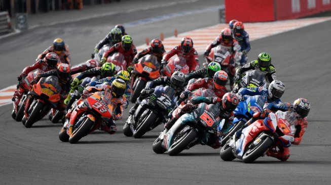 Balapan MotoGP Valencia 2019. [AFP/Pierre-Philippe Marcou]