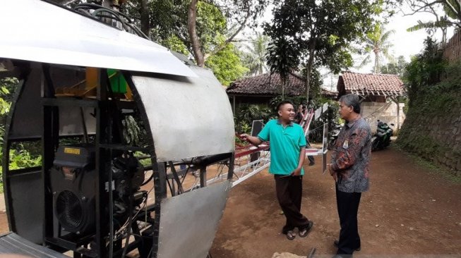 Helikopter Buatannya Diperiksa Lapan, Jujun Junaedi Mengaku Lebih Semangat