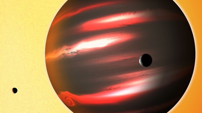 Exoplanet TrES-2B. [NASA] 