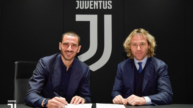 Leonardo Bonucci Semringah Perpanjang Kontrak di Juventus sampai 2024
