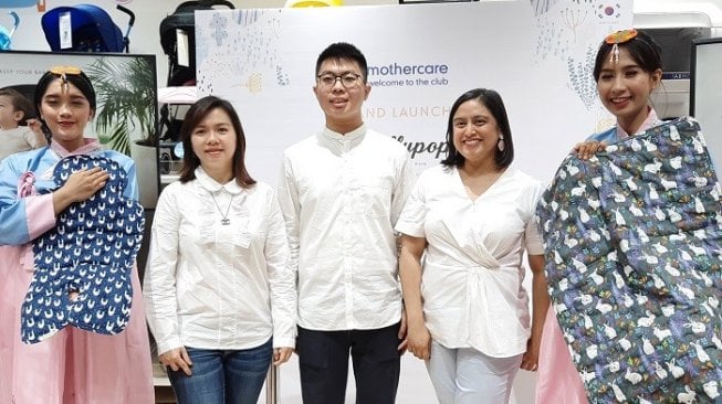 Mothercare meluncurkan lapisan penyejuk asal Korea Selatan, Jellypop edisi Jelly Seat dan Jelly Mat, untuk mencegah bayi alami biang keringat. (Suara.com/Risna Halidi)