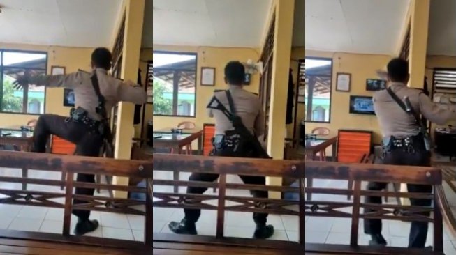 Asyik Menari Jawa Sambil Nonton YouTube, Polisi Ini Dicari GKR Hayu