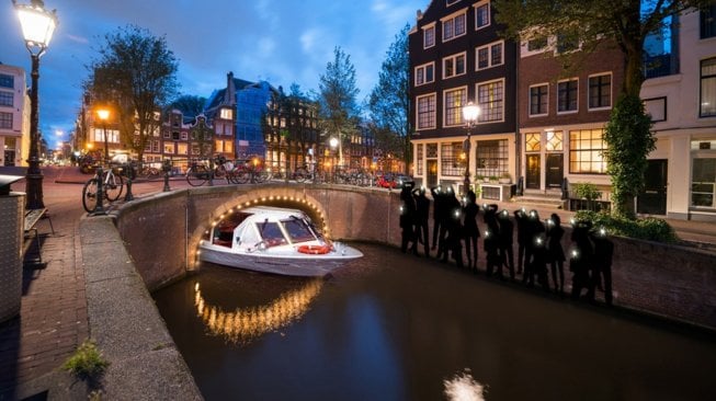 Indahnya Karya Seni Cahaya Seniman Indonesia di Amsterdam Light Festival