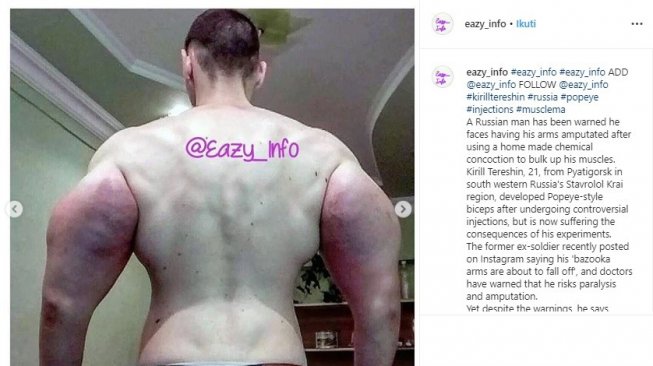 Kirill Tereshin, pria asal Rusia (Instagram/@eazy_info)