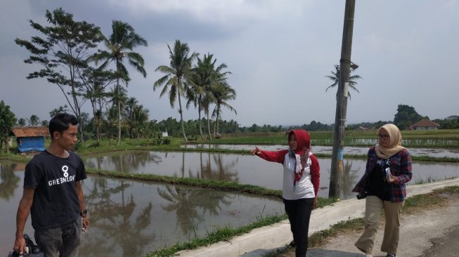 Pembangunan di Desa Kadugemblo Pandeglang Merata berkat DD dan ADD