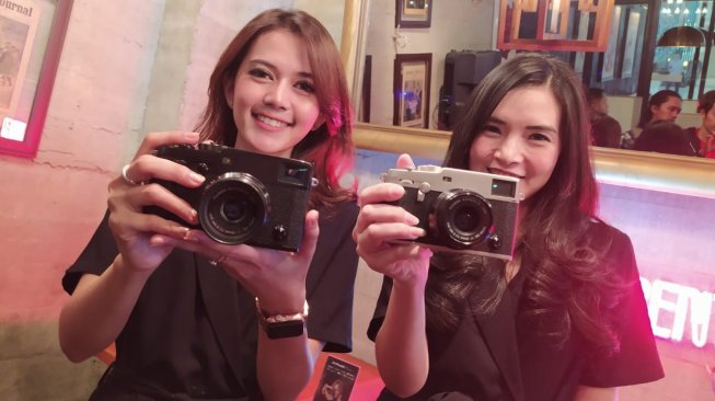 Fujifilm X-Pro3 diluncurkan di Jakarta, Jumat (22/11/2019). [Suara.com/Tivan Rahmat]