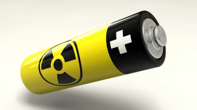 Ilustrasi baterai nuklir. [Shutterstock]