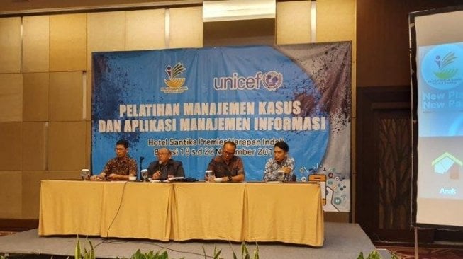 Kemensos Mengadakan Pelatihan Manajemen Kasus bagi Pekerja Sosial