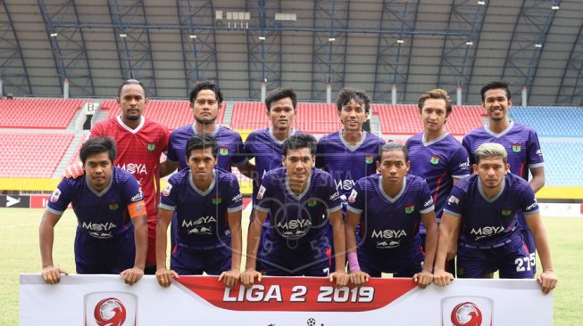 Skuat Persita Tangerang di Liga 2 2019. (Dok. Laman resmi Persita)