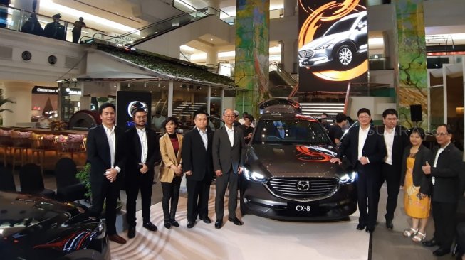Launching Mazda CX-8 yang berlangsung Jumat (22/11/2019) [Suara.com/Manuel Jeghesta Nainggolan].