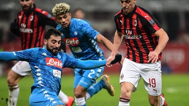 Hasil Liga Italia: Duel AC Milan Vs Napoli Berakhir Imbang 1-1