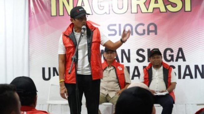 Sandiaga Uno dan Agus Sutomo Bentuk Relawan Siaga