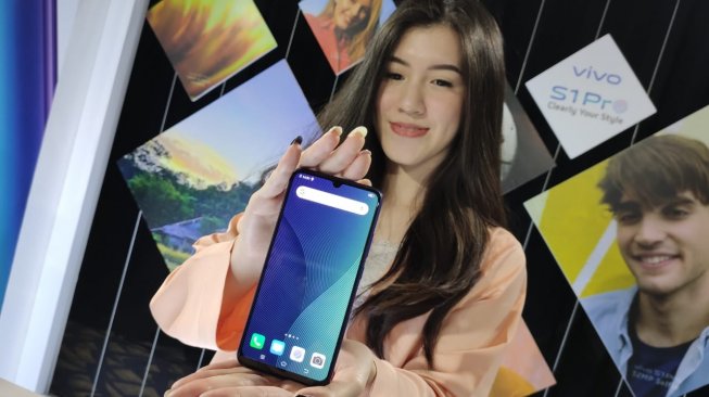 Vivo S1 Pro diluncurkan di Jakarta, Senin (25/11/2019). [Suara.com/Tivan Rahmat]