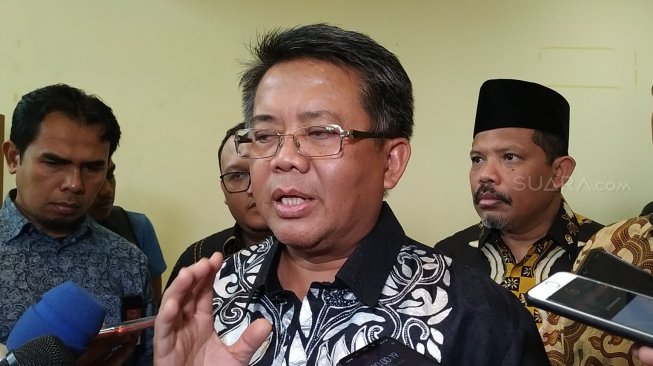 Presiden Partai Keadilan Sejahtera (PKS), Sohibul Iman. (Suara.com/M. Yasir)