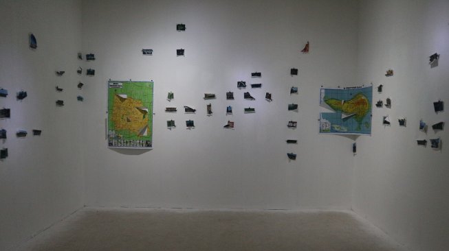 Point of Interest karya Meliantha Muliawan di Biennale Jogja 2019 (Suara.com/Amertiya)