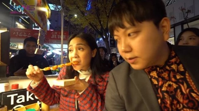 Wisata Kuliner Raffi Ahmad dan Nagita Slavina di Korea Selatan