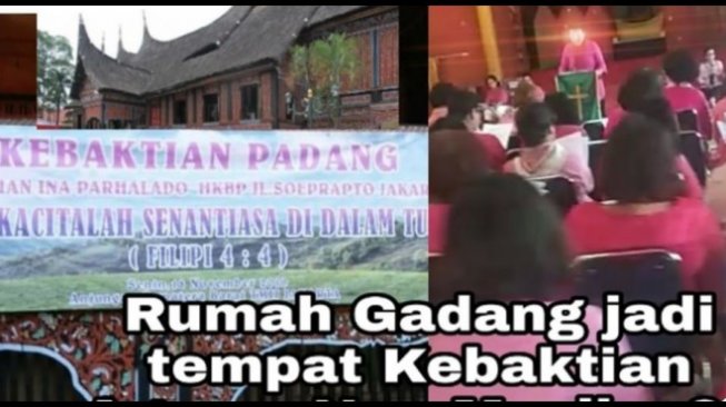 Rumah Gadang di TMII Dijadikan Tempat Kebaktian, Ternyata Ada yang Meminjam