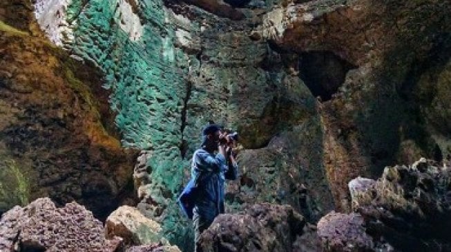 Gua Batu Hapu di Kalimantan Selatan. (Instagram/@izalfahrri)