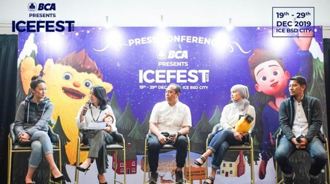 The Biggest Family Expo & Festival Icefest 2019, yang akan diselenggarakan selama 11 hari, yaitu 19 - 29 Desember 2019 di Ice BSD City, Tangerang. (Dok : media partner)