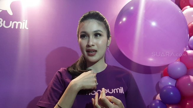 Cepat Langsing Usai Lahiran, Sandra Dewi : Gara-gara ASI