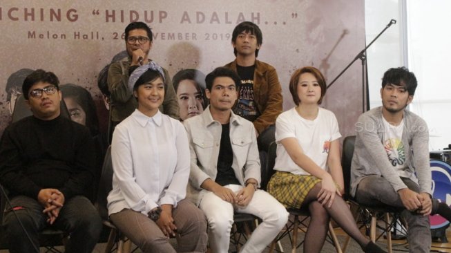 Rian D'Masiv bersama Hidup Band. [Sumarni/Suara.com]