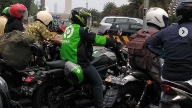 Ojol Terpantau Pakai Kawasaki Vulcan S, Harganya Bikin Panas Dingin