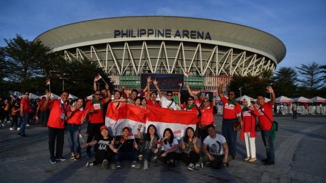 Pendukung Indonesia di SEA Games 2019 Mayoritas TKI