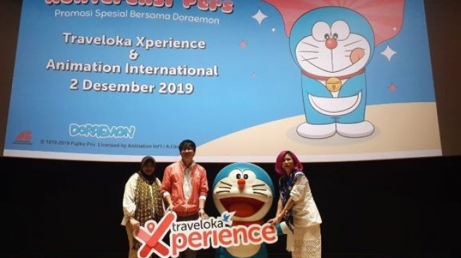 Pintu Ajaib Doraemon Ada di Traveloka, Pilih Mau Kemana Akhir Tahun?