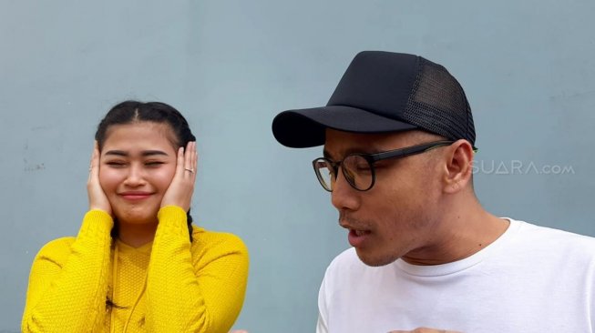 Ovi Sovianti dan suami [Suara.com/Yuliani]