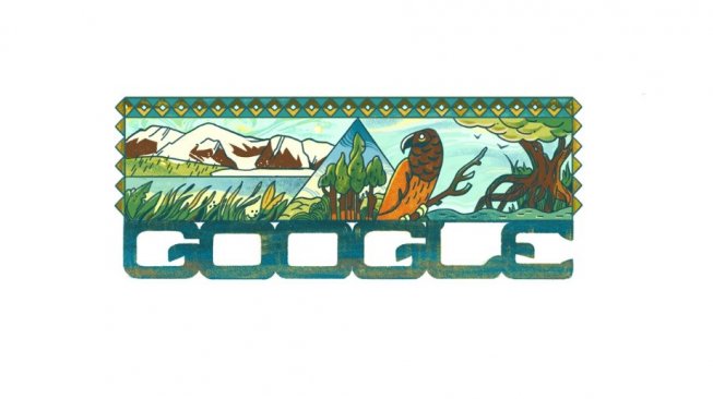 Google Rayakan Hari Jadi Taman Nasional Lorentz Lewat Doodle, Ini Maknanya