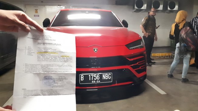 Sidak Penunggak Pajak, BPRD dan KPK Temukan Lamborghini Pakai Pelat Palsu