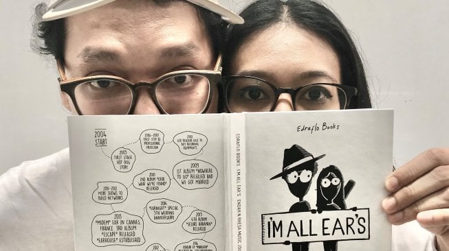 Endah N Rhesa Rayakan Ulang Tahun Pernikahan Ke-10 dengan Rilis Buku