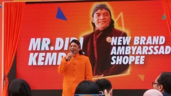 Lord Didi Kempot Dinobatkan Shopee Jadi Duta Merek