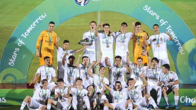 Kalahkan Inter Milan, Real Madrid U-18  juara U-20 International Cup 2019