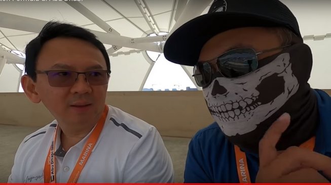 Baru Jadi Komut Pertamina, Ahok Sudah Plesiran Nonton F1 di Abu Dhabi