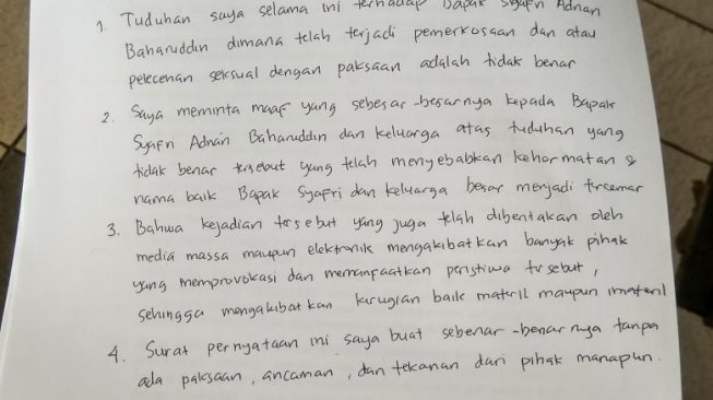 Rizky Amelia Sampaikan Minta Maaf, Eks Dewan Pengawas BPJS Cabut Laporan