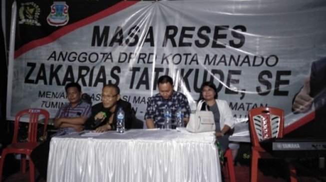 Reses Zakarias Tatukude di Tumumpa, Warga Minta Kepala Puskesmas Kompoten
