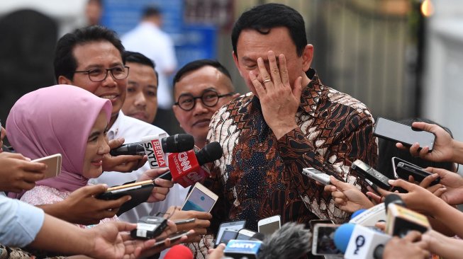 Massa Aksi 212 Tolak Ahok Jadi Komut Pertamina dan Sebut Terlibat 10 Kasus