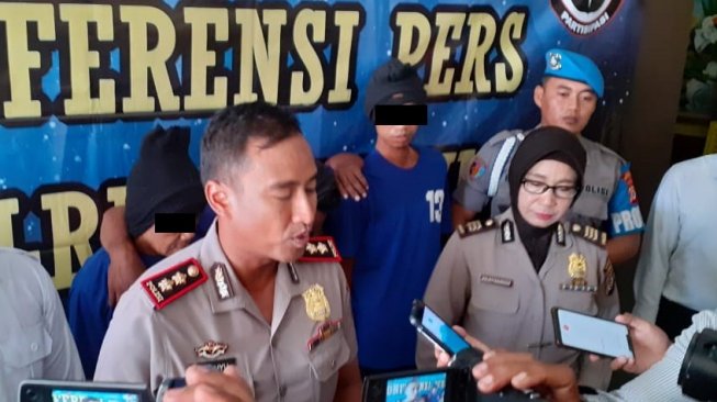 Pencuri spesialis mesin traktor ditangkap jajaran Polres Bantul - (SUARA/Julianto)