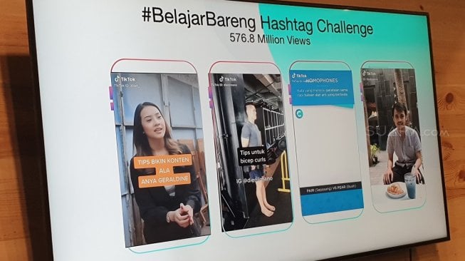 TikTok Bikin Belajar Makin Asik Lewat Tagar #BelajarBareng